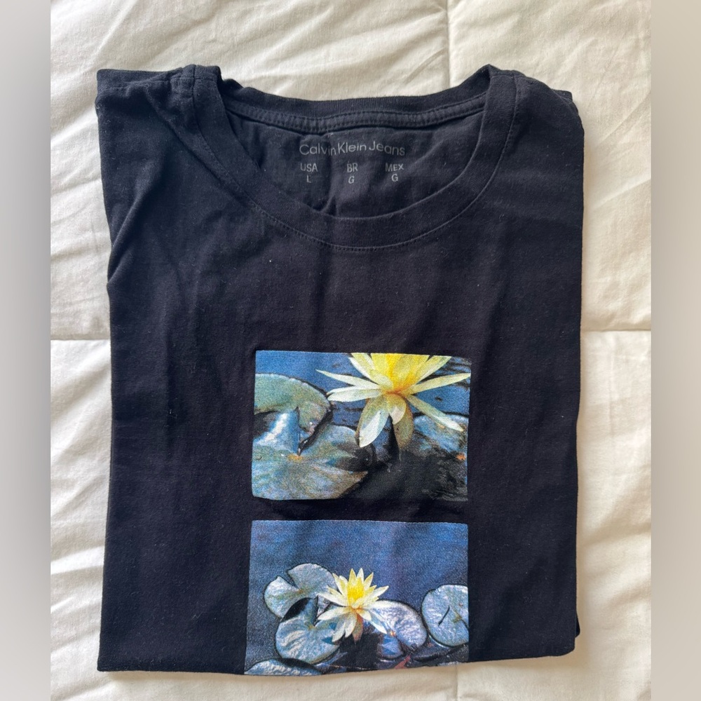 Calvin Klein Jeans Black Tee with Graphic